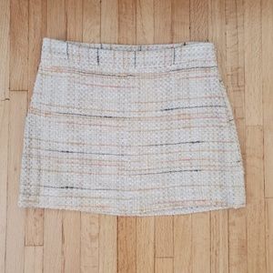 THEORY Tweed Mini Skirt Sz 0